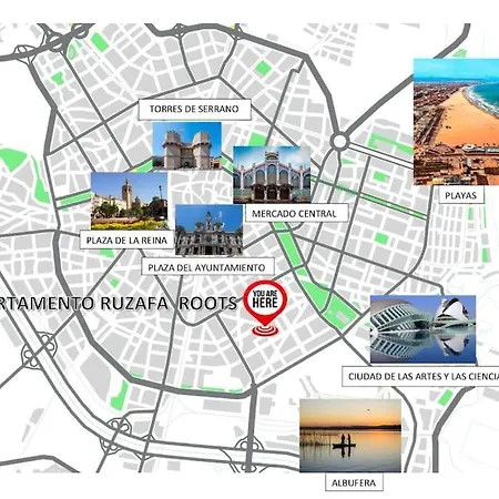 Ruzafa Roots, 12 Min To Centre, Smart Tv, Wine Valenza